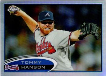 2012 Topps Chrome - Refractors #33 Tommy Hanson Front