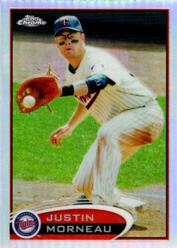 2012 Topps Chrome - Refractors #94 Justin Morneau Front