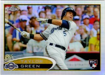 2012 Topps Chrome - Refractors #179 Taylor Green Front