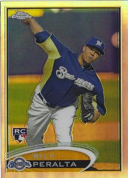 2012 Topps Chrome - Refractors #194 Wily Peralta Front