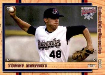 2008 Grandstand Hudson Valley Renegades #NNO Tommy Rafferty Front