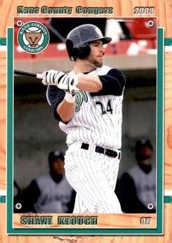 2008 Grandstand Kane County Cougars #NNO Shane Keough Front