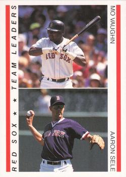 1995 Red Foley #NNO Mo Vaughn / Aaron Sele Front