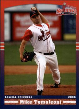 2008 Grandstand Lowell Spinners #NNO Mike Tomoleoni Front
