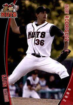 2008 Grandstand Modesto Nuts #24 Aneury Rodriguez Front