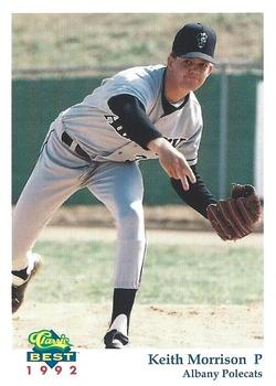 1992 Classic Best Albany Polecats #20 Keith Morrison Front