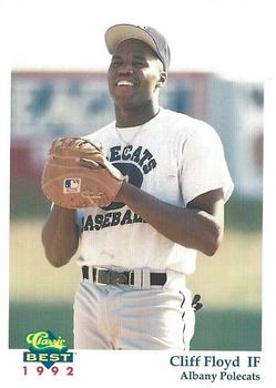 1992 Classic Best Albany Polecats #22 Cliff Floyd Front