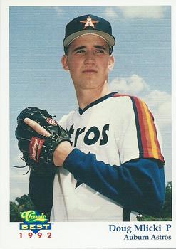 1992 Classic Best Auburn Astros #18 Doug Mlicki Front