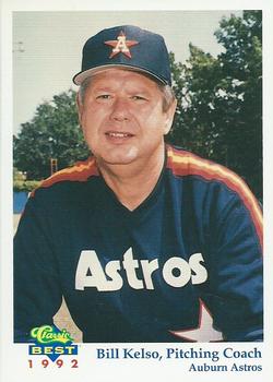 1992 Classic Best Auburn Astros #29 Bill Kelso Front