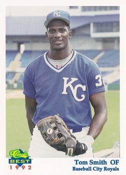 1992 Classic Best Baseball City Royals #7 Tom Smith Front