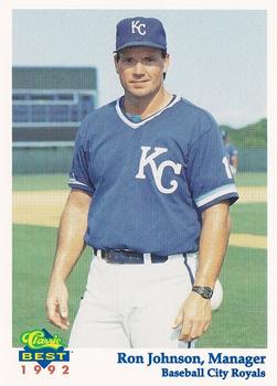 1992 Classic Best Baseball City Royals #24 Ron Johnson Front