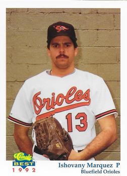 1992 Classic Best Bluefield Orioles #6 Ihosvany Marquez Front