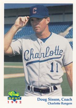 1992 Classic Best Charlotte Rangers #28 Doug Sisson Front