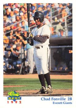 1992 Classic Best Everett Giants #28 Chad Fonville Front