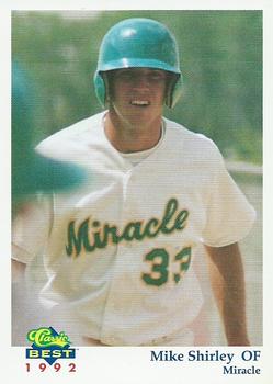 1992 Classic Best Fort Myers Miracle #7 Mike Shirley Front