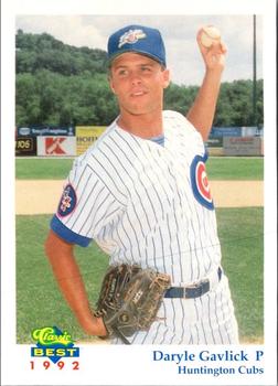 1992 Classic Best Huntington Cubs #26 Daryle Gavlick Front