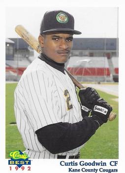 1992 Classic Best Kane County Cougars #5 Curtis Goodwin Front