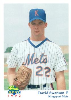 1992 Classic Best Kingsport Mets #5 David Swanson Front