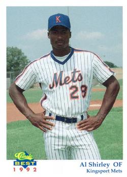 1992 Classic Best Kingsport Mets #9 Al Shirley Front
