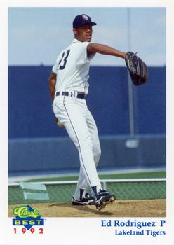 1992 Classic Best Lakeland Tigers #25 Eddy A. Rodriguez Front