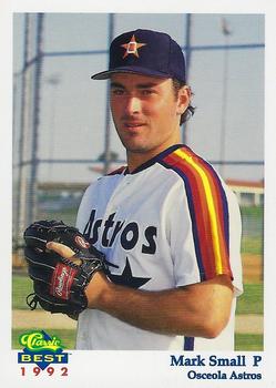 1992 Classic Best Osceola Astros #12 Mark Small Front