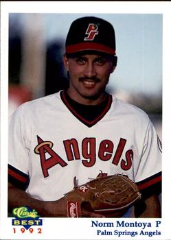 1992 Classic Best Palm Springs Angels #3 Norm Montoya Front