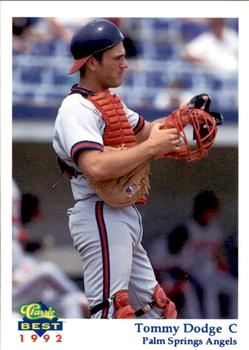 1992 Classic Best Palm Springs Angels #19 Tom Dodge Front