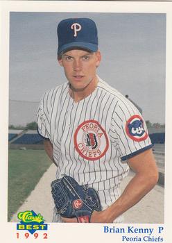 1992 Classic Best Peoria Chiefs #7 Brian Kenny Front