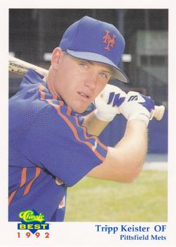 1992 Classic Best Pittsfield Mets #3 Tripp Keister Front