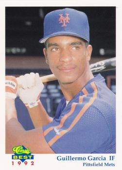 1992 Classic Best Pittsfield Mets #6 Guillermo Garcia Front