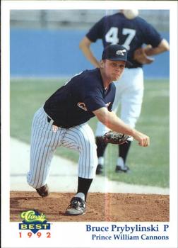 1992 Classic Best Prince William Cannons #1 Bruce Prybylinski Front