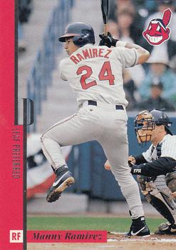 1996 Leaf Preferred #5 Manny Ramirez Front