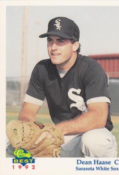 1992 Classic Best Sarasota White Sox #10 Dean Haase Front