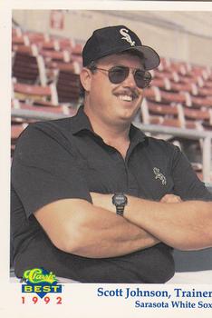 1992 Classic Best Sarasota White Sox #30 Scott Johnson Front