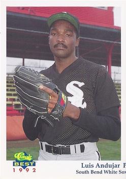 1992 Classic Best South Bend White Sox #4 Luis Andujar Front