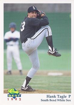 1992 Classic Best South Bend White Sox #23 Hank Tagle Front