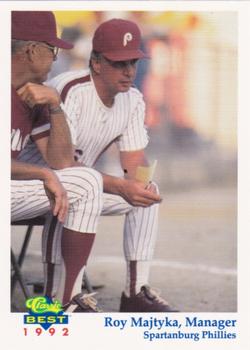 1992 Classic Best Spartanburg Phillies #22 Roy Majtyka Front