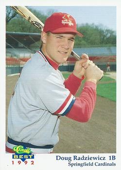 1992 Classic Best Springfield Cardinals #5 Doug Radziewicz Front