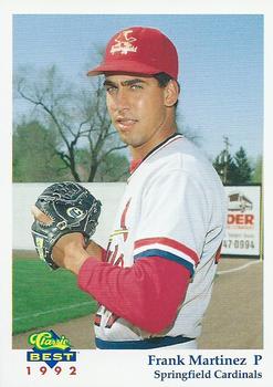 1992 Classic Best Springfield Cardinals #11 Francis Martinez Front