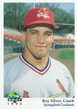 1992 Classic Best Springfield Cardinals #28 Roy Silver Front