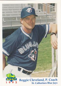1992 Classic Best St. Catharines Blue Jays #28 Reggie Cleveland Front