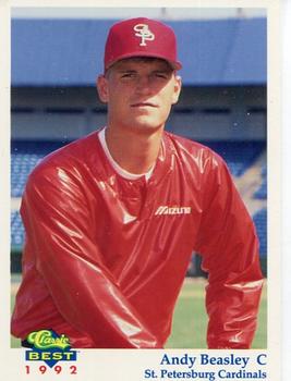 1992 Classic Best St. Petersburg Cardinals #3 Andy Beasley Front
