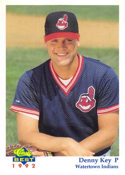 1992 Classic Best Watertown Indians #5 Denny Key Front