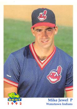 1992 Classic Best Watertown Indians #6 Mike Jewell Front
