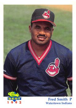 1992 Classic Best Watertown Indians #13 Fred Smith Front