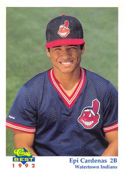 1992 Classic Best Watertown Indians #14 Epi Cardenas Front