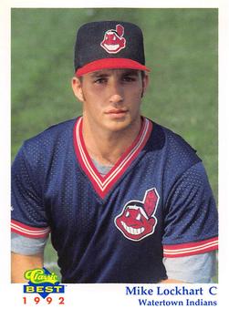 1992 Classic Best Watertown Indians #19 Mike Lockhart Front