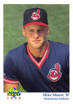 1992 Classic Best Watertown Indians #23 Mike Moore Front