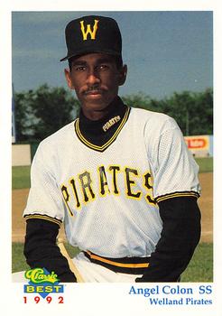 1992 Classic Best Welland Pirates #6 Angel Colon Front