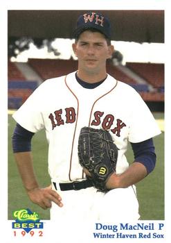 1992 Classic Best Winter Haven Red Sox #11 Doug MacNeil Front